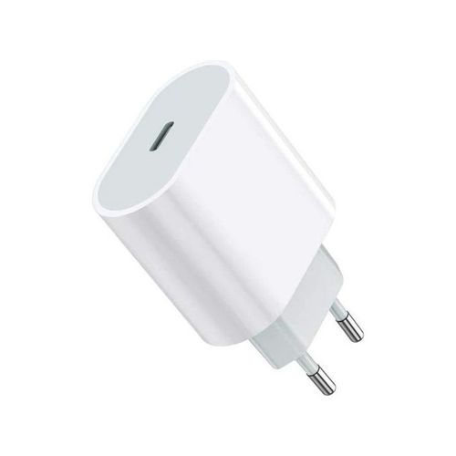 Sans Marque Chargeur Adaptable 20W pour iPhone 12 Pro Max - Blanc