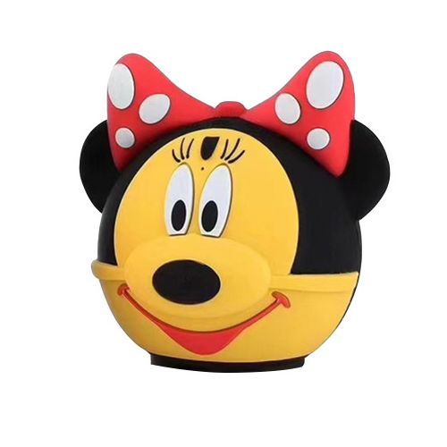 Slide  #1 Mickey Mouse Speaker Bluetooth Disney Minnie mouse Cartoon - Son cristallin - Mic - Radio FM