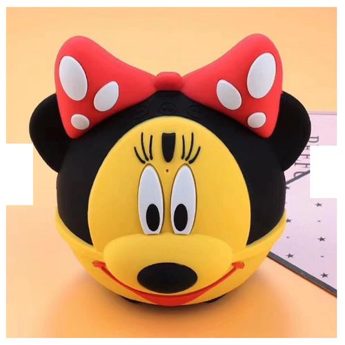 Slide  #3 Mickey Mouse Speaker Bluetooth Disney Minnie mouse Cartoon - Son cristallin - Mic - Radio FM