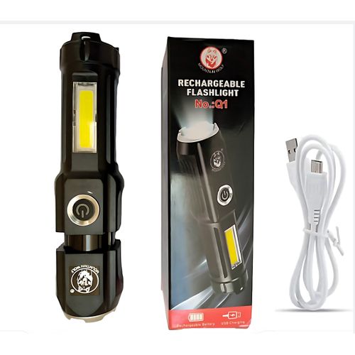 Sans Marque Mini Torche LED - Lampe de Poche - Rechargeable + USB à prix  pas cher