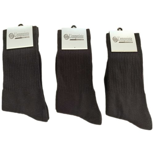 Chaussettes Sport bouclette Coton Noir