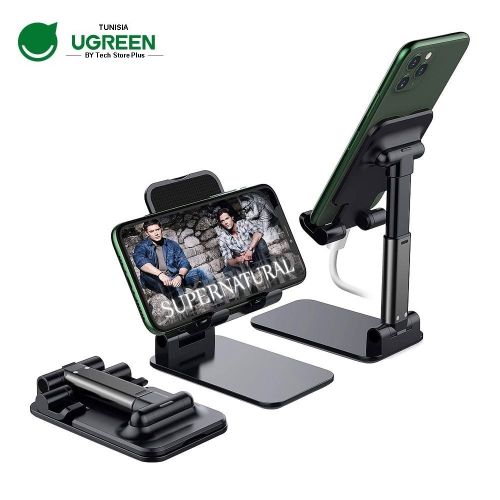 Support Téléphone/Tablette avec Hauteur et Angle Réglable, Portable Support  Téléphone/Tablette pour iPhone 11 Pro/X/XS/XR, Samsung.