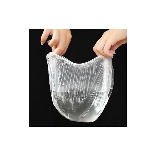 50/100 Pièces/sac Couverture Alimentaire Jetable Cuisine Réfrigérateur  Fruits Nourriture Protection Anti-poussière Bol Tasse Sac, Plastique  Élastique