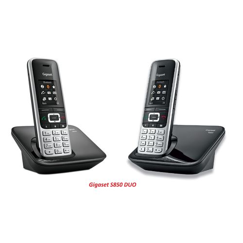 Gigaset Téléphone Sans Fil S850 DUO Bluetooth - garantie 1 an