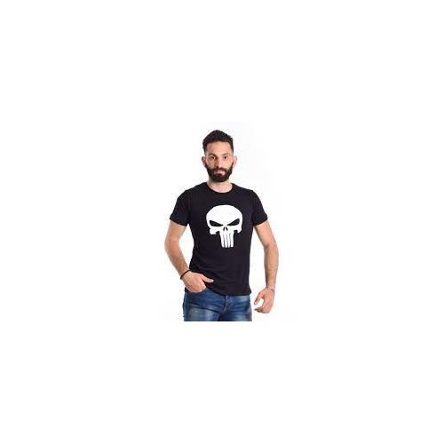 Dream Store T-shirt pour homme - TÊTE DE MORT - Coton - Noir à prix pas  cher