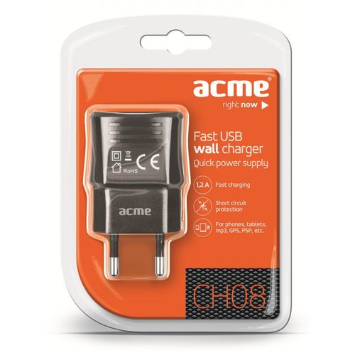 ACME Chargeur secteur USB 5V 1.2A 6W max à prix pas cher