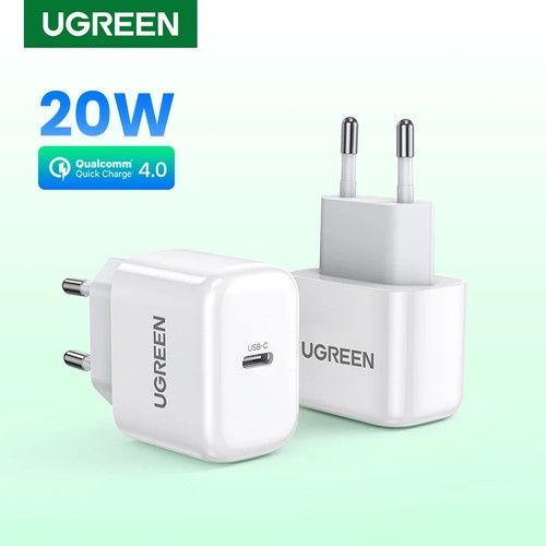 Ugreen Mini Chargeur Rapide USB C PD 20W pour iPhone 14,13 Pro Max- Super  fast charging à prix pas cher