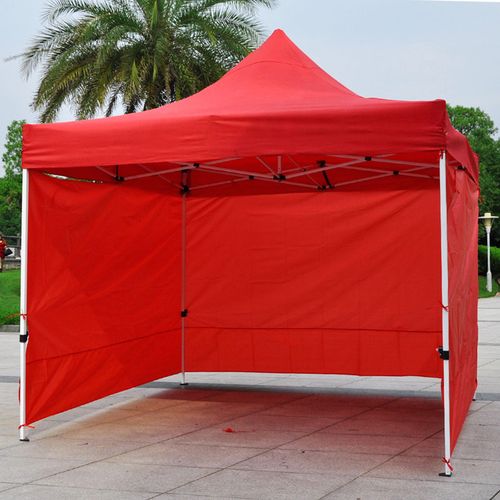 White Luxury abri tente parasol 3 x 3 - tonnelle pliable