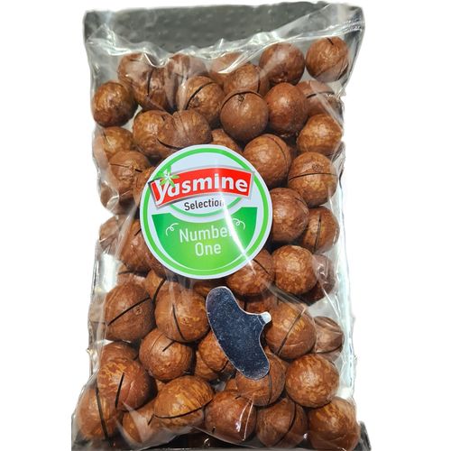 Yasmine Selection مكداميا-Macadamia-extra-Avec coque-1Kg image 0