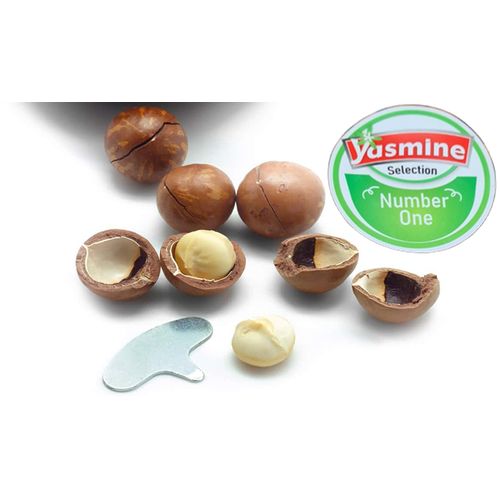 Slide  #1 Yasmine Selection مكداميا-Macadamia-extra-Avec coque-1Kg