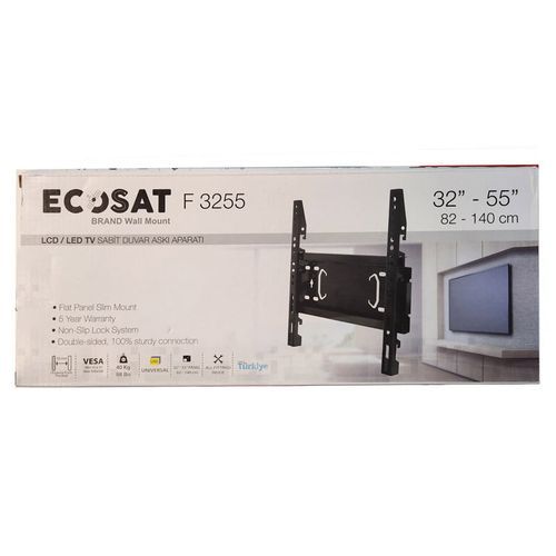 Ecosat Support Mural TV 32-55 - Fixe - à prix pas cher