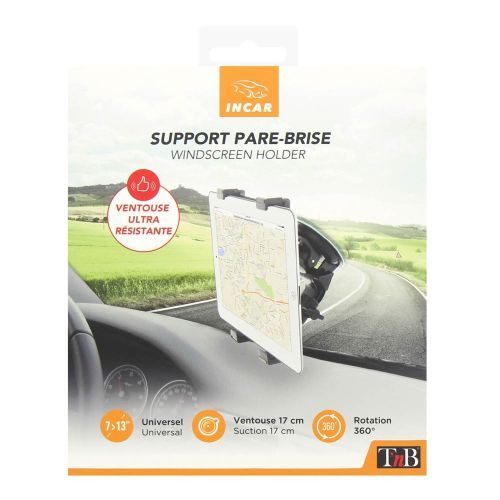 Slide  #6 Support tablette universel pour voiture - Noir