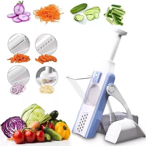 Râpe à fruits en acier inoxydable trancheuse de légumes manuelle à 4 côtés  avec poignée Gadgets de cuisine Accessoire (couleur aléatoire) (2pcs)