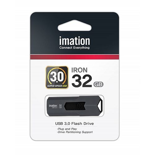 Imation Clé USB - 32 Go - 3.0 - Gris Foncé à prix pas cher