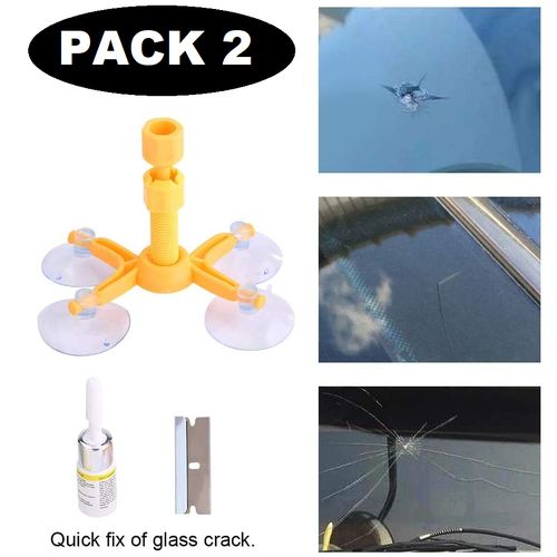 windshield Pack 2 Kit de réparation de Pare-Brise - Réparation de