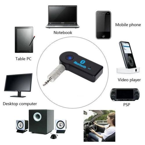 Récepteur de musique audio de voiture Bluetooth 3.0 avec microphone à  fonction mains libres
