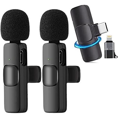 Microphone Cravate Sans Fil IPhone Black K9 - SYNOTEC