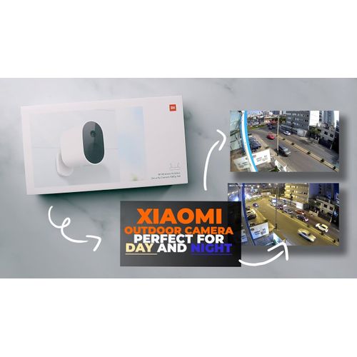 XIAOMI Mi Wireless Outdoor Security Camera 1080p + Récepteur