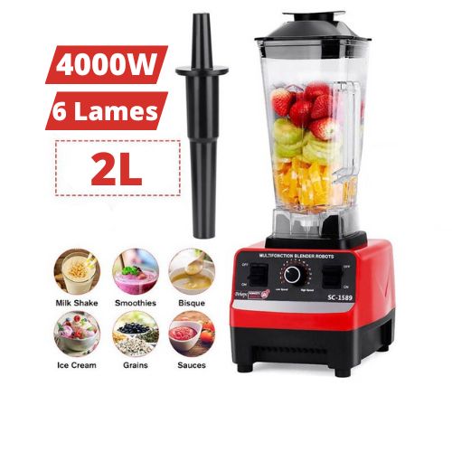 Florence Blender Ultra Puissant 2L 4000W HK-828 - Vert - Garantie