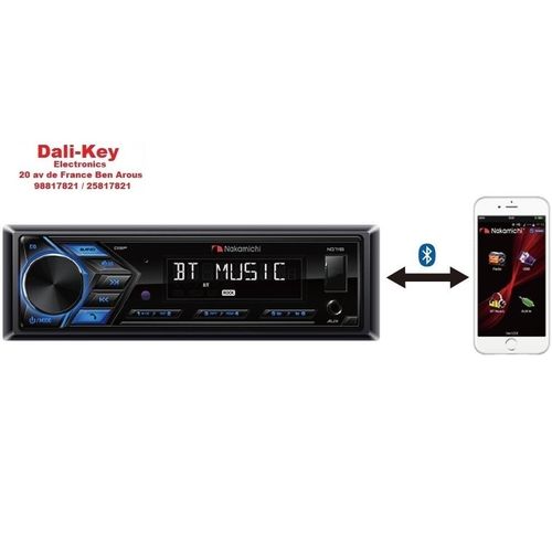 NQ711B Autoradio MP3 avec Bluetooth-USB-AUX - Dali-KeyElectronics