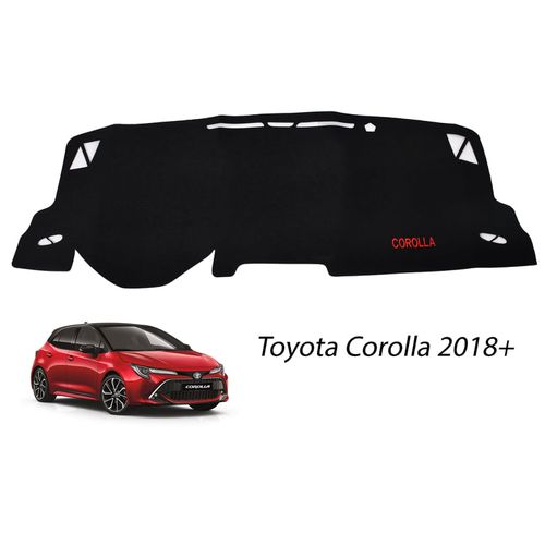 Tapis de tableau de bord antidérapant, pour toyota corolla C-HR avensis t25  camry land cruiser prado 150 avalon prius rav4 highlander yaris - AliExpress