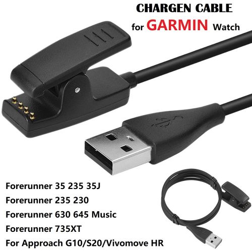 Câble Charge / Data Smartwatch Connector pour Garmin Approach G10, S20 /  Forerunner 30, 230, 235, 645, 645 Music, 735XT / vivomove HR
