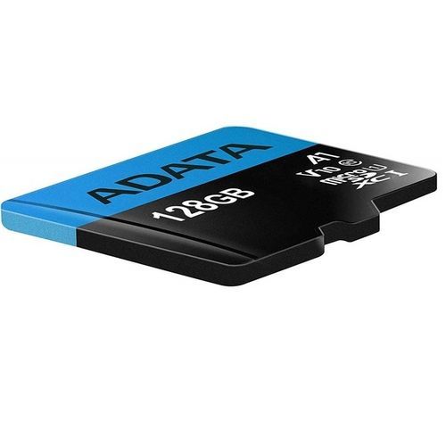 Adata Carte Mémoire Micro SD - Avec Adaptateur Class 10 - 128 Go à