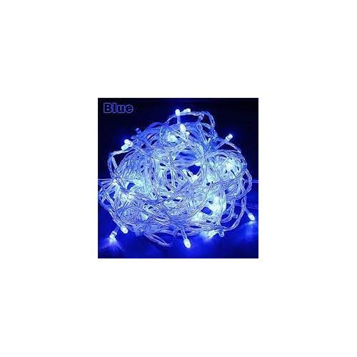 Sans Marque Kit 100 LED Noël - Guirlande de fête lumineuse - 10 m - Bleu à  prix pas cher