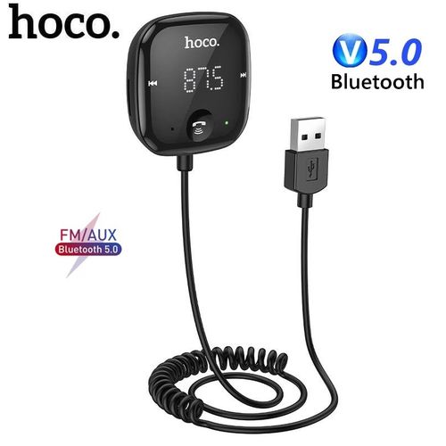 Hoco Transmetteur FM Bluetooth de voiture - Lecteur MP3