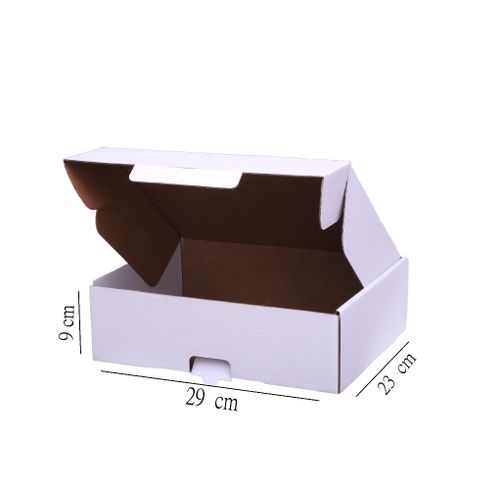 Emballage Services 25 cartons Blanc 29 x 23 x 9 cm (colis/sac