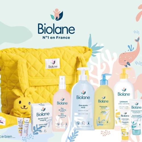 Biolane Coffret bébé - Sac de maternité - 2 mini doses offerts à