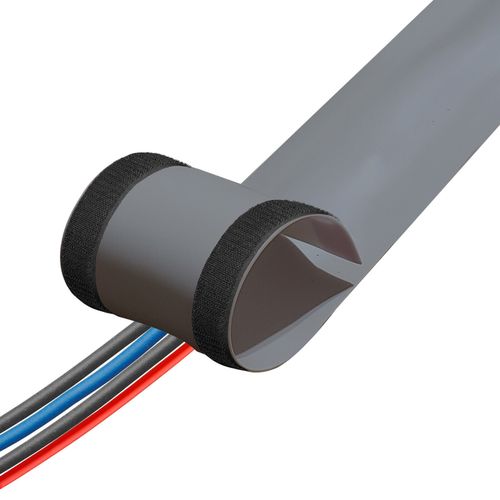 Sans Marque Cache Cable 100 cm protecteur - Couverture de câble - gestion  des cordons électriques - Gris à prix pas cher