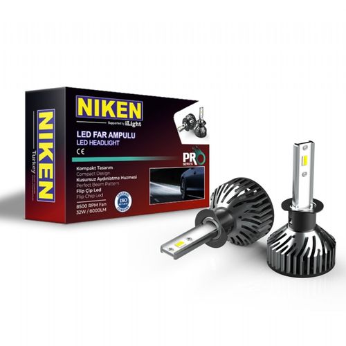 Niken Kit Led H1 Ampoules Lumiere Blanche à prix pas cher