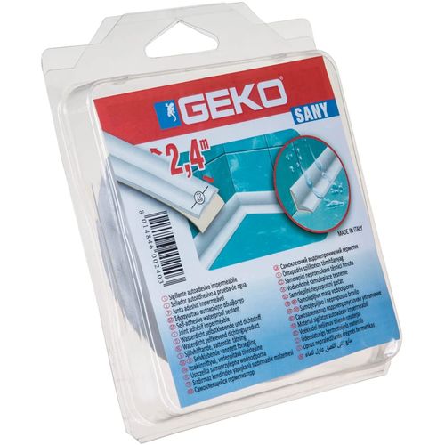 Gecko Joint sanitaire adhesif impermeable 22 mm x 2,40 m à prix pas cher