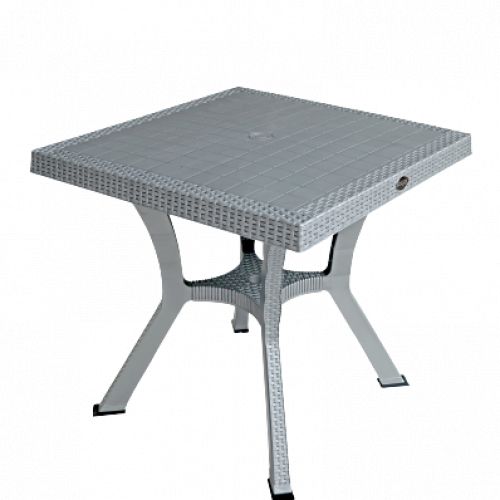 Sotufab Table Plastique - Harmony - Rotin - Gris à prix pas cher