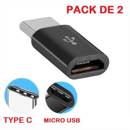 🇹🇳 Adaptateur charge de données Micro USB vers USB type C 🇹🇳 Meilleure  prix Tunisie 🇹🇳