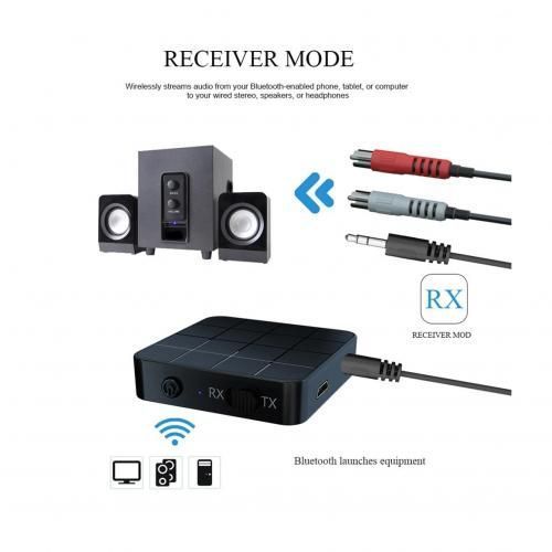 YMOO Recepteur Bluetooth 5.3, RCA 3,5 mm Jack AUX Adaptateur Bluetooth SBC  AAC,Stereo Audio HiFi Receiver pour Smartphone, Table17 - Cdiscount  Informatique