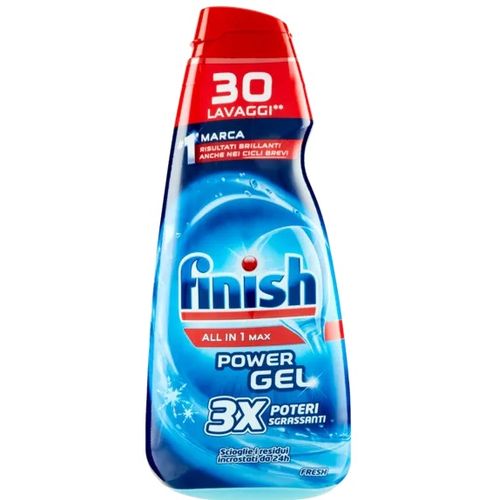 Finish Gel Lave-Vaisselle - Tout en 1 Max - 3X Pouvoirs