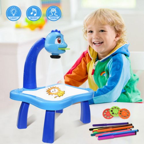 Sans Marque Table Enfant-Projecteur dessin jouet éducatif-panneau