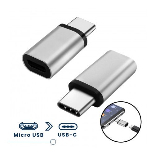Toocki Adaptateur OTG Type C vers USB3.0 Connecteur USB-C Male vers Micro USB  Type-c Femelle Convertisseur Cable de donn¿¿es de t¿¿l¿¿phone portable  Adaptateur USBC