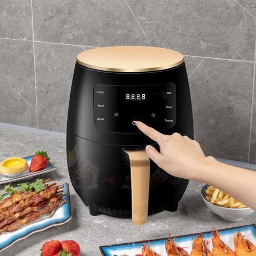 Air Fryer, Friteuse Sans Huile, Friteuse Air Chaud, avec 6