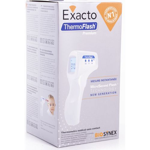 Thermomètre Sans Contact + Frontal - NTF3000 - Blanc - Garantie 1 an