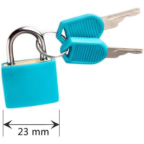 10 Pack Petits Cadenas Colorés, mini Serrures de Valise Cadenas à