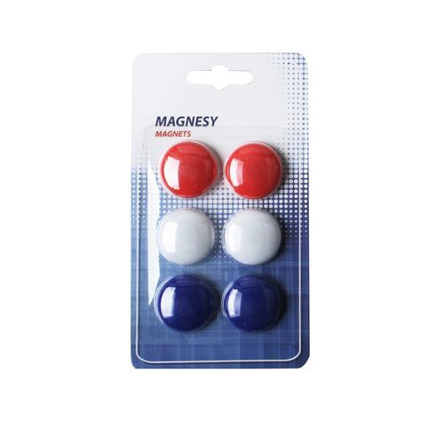 Effaceur Magnétique MEMOBOARDS Pour Tableau Blanc Magnétique - Rouge