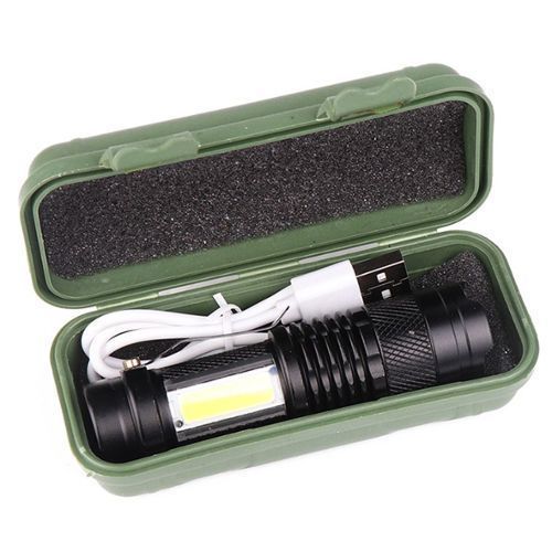 Mini lampe de poche à 3 LED rechargeable étanche 2000LM torche super  lumineuse, spécification : aimant de