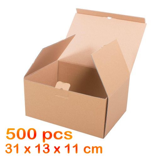 Carton Box 500 Boites Chaussure - 31 x 13 x 11 cm à prix pas cher