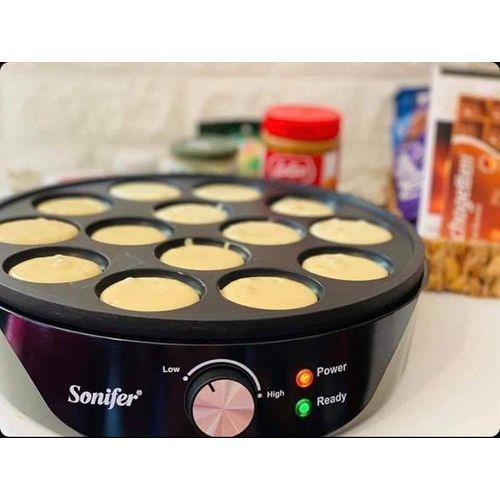 Sonifer Appareil Pancakes - 1200W - Noir - SF-6071 - Garantie 1 an