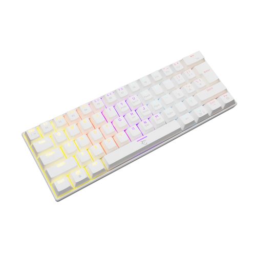 white shark Clavier gaming Mécanique SHINOBI Blanc GK-2022 - Interrupteur  Marron à prix pas cher