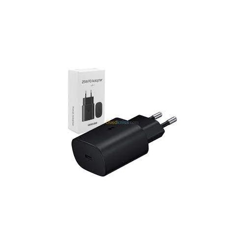 copy of Chargeur portable SAMSUNG CHARGEUR SECTEUR USB TYPE C 25W FAST  CHARGE ORIGINAL SAMSUNG NOIR