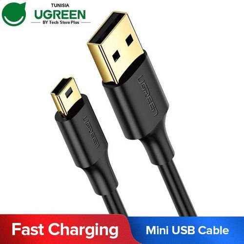 ADAPTATEUR CABLE USB TO MINI USB V3 (TABLETTE, MP3, MP4)